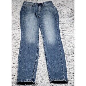 Levi Strauss Signature Jeans Womens Size 2L 26x32 Total Shaping Skinny Stretch 2